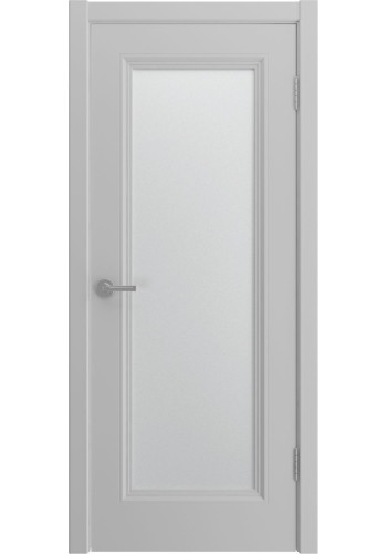 Дверь Vision 1 светло-серая эмаль со стеклом Дверь Vision 1 светло-серая эмаль со стеклом