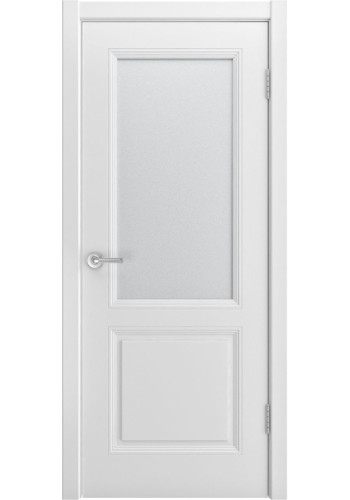 Дверь Белини 222 Белая эмаль со стеклом Дверь Белини 222 Белая эмаль со стеклом