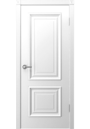 Дверь Акцент Белая эмаль ДГ Дверь Акцент Белая эмаль ДГ