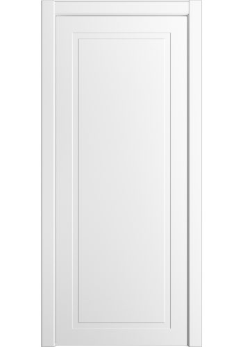Дверь Бипи 1 Белая эмаль ДГ Дверь Бипи 1 Белая эмаль ДГ
